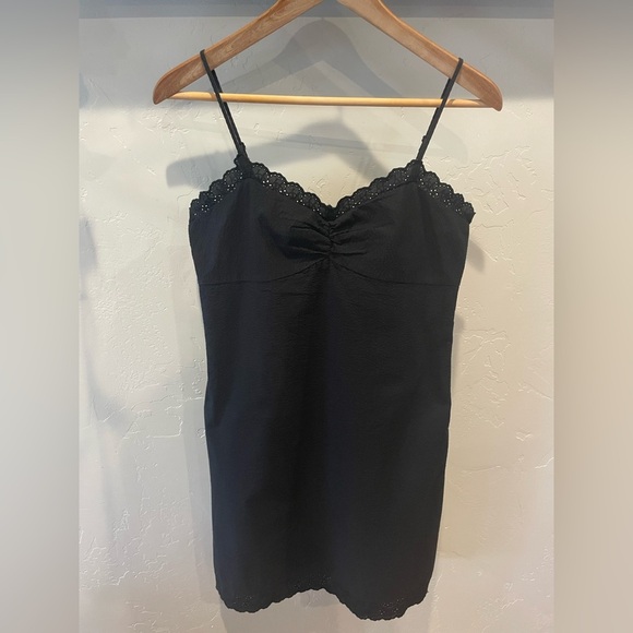 Women’s Y2K gap 100% cotton black dress size 4 - Picture 3 of 10